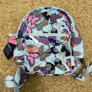 Women's Cotton Small Backpack- Recycled Cotton